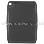 Разделочная доска Hendi 505755 300x235x(H)6 деревоволокнистая черная